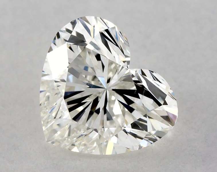 0.7 carat heart diamond, I SI1