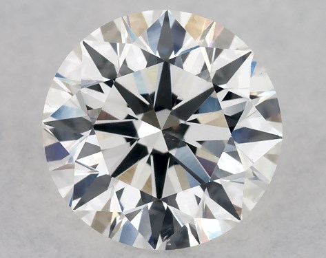 GIA 0.77 Carat G-SI1 Excellent Cut Round Diamond