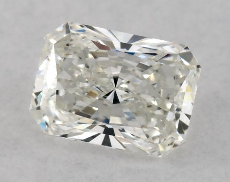 GIA 0.50 Carat H-VS2 Very Good Cut Radiant Diamond