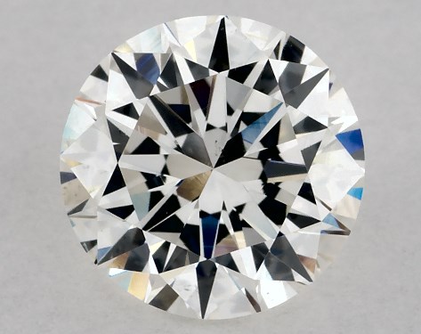 GIA 1.00 Carat H-VS2 Very Good Cut Round Diamond