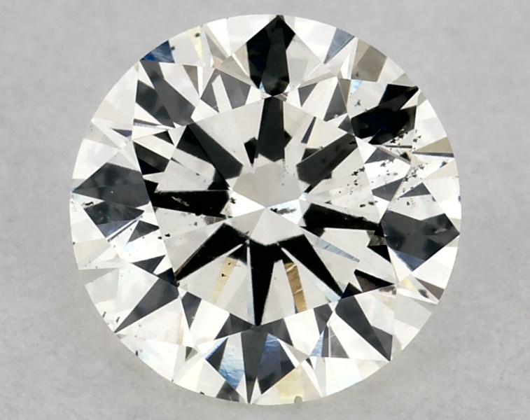 0.95 carat round diamond, G SI1