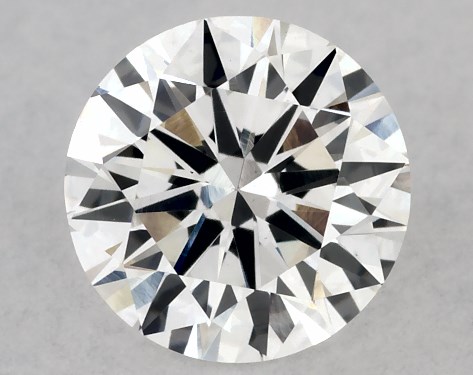 IGI 0.59 Carat E-VS1 Excellent Cut Round Lab-Grown Diamond