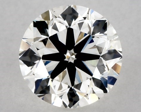 GIA 1.00 Carat H-VS1 Very Good Cut Round Diamond
