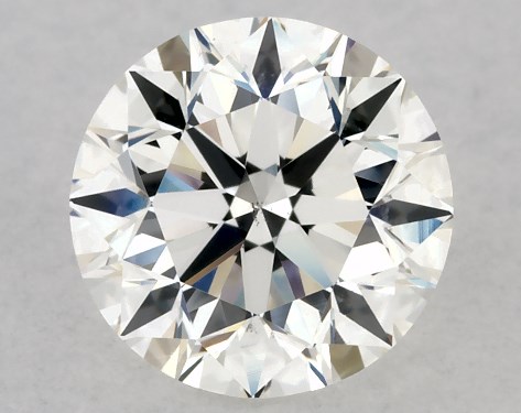 GIA 1.00 Carat H-VS2 Very Good Cut Round Diamond