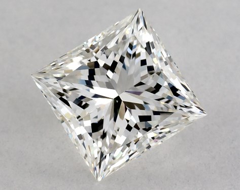 GIA 1.03 Carat H-VS2 Ideal Cut Princess Diamond