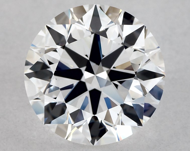 58 Pattern GIA 1.40 Carat E-VVS2 Excellent Cut Round Natural Diamond