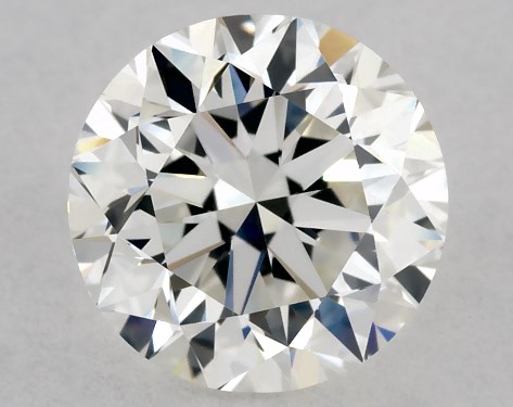 GIA 1.00 Carat H-VS1 Very Good Cut Round Diamond