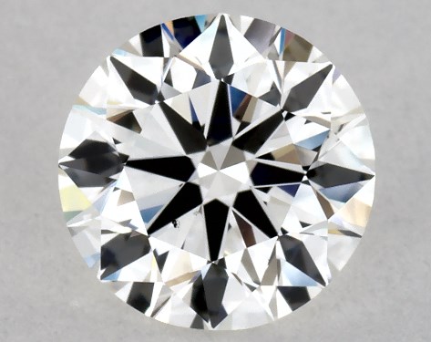 GIA 1.00 Carat H-VS2 Excellent Cut Round Diamond