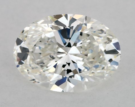 GIA 1.01 Carat H-VS2 Very Good Cut Oval Natural Diamond