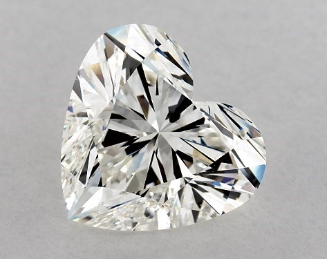 GIA 4.01 Carat H-VS2 Ideal Cut Heart Diamond