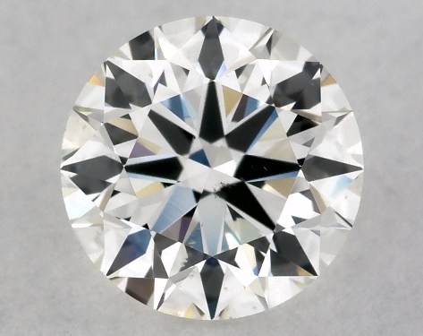 GIA 0.77 Carat I-SI1 Excellent Cut Round Natural Diamond
