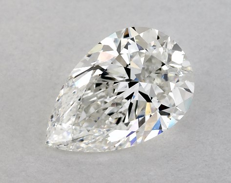 GIA 1.00 Carat G-VS2 Very Good Cut Pear Diamond