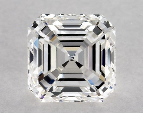 GIA 1.02 Carat F-VS2 Very Good Cut Asscher Diamond