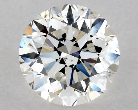GIA 1.00 Carat H-VS2 Very Good Cut Round Diamond