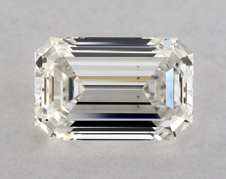 0.64 carat emerald diamond, I VS2