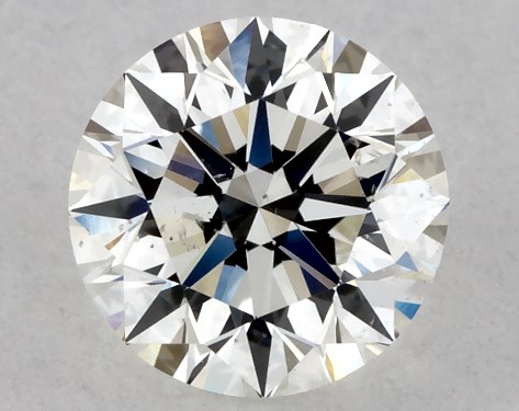 GIA 0.75 Carat I-SI1 Excellent Cut Round Natural Diamond