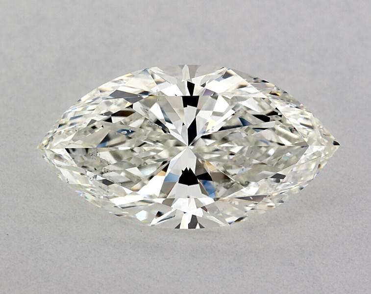 3.01 carat marquise diamond, H SI1