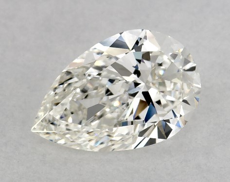 GIA 1.00 Carat H-VS2 Very Good Cut Pear Diamond