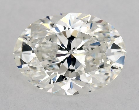GIA 1.00 Carat H-VS2 Very Good Cut Oval Diamond