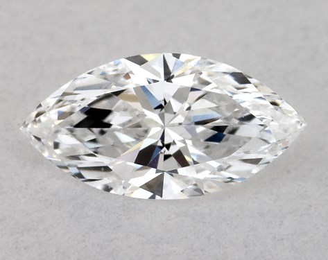 GIA 0.23 Carat D-SI1 Ideal Cut Marquise Natural Diamond