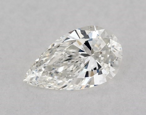 GIA 0.21 Carat F-SI1 Good Cut Pear Diamond
