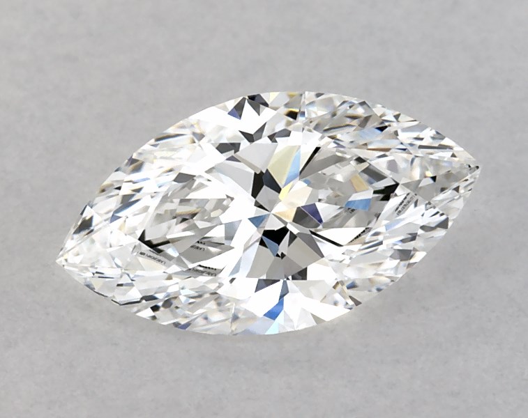 0.71 carat marquise diamond, E VVS2
