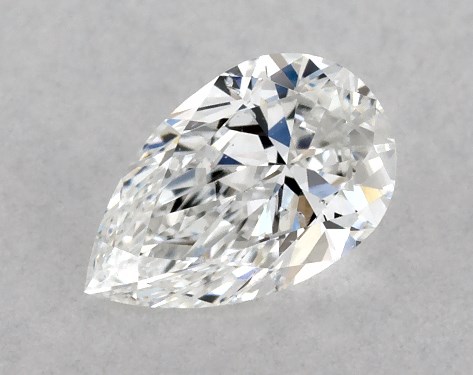 GIA 0.30 Carat E-SI2 Ideal Cut Pear Diamond