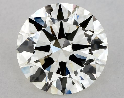 GIA 1.00 Carat J-VS1 Excellent Cut Round Diamond