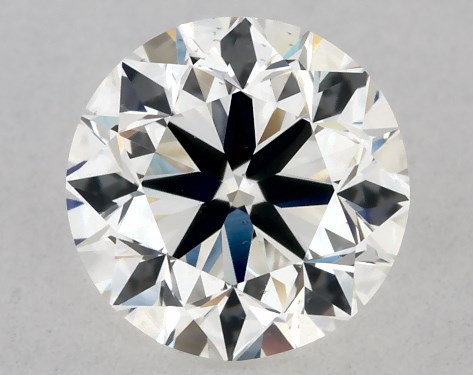 GIA 1.00 Carat H-VS2 Very Good Cut Round Diamond