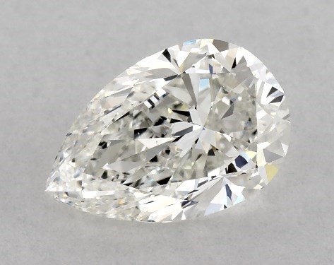 GIA 1.01 Carat H-VS2 Very Good Cut Pear Diamond