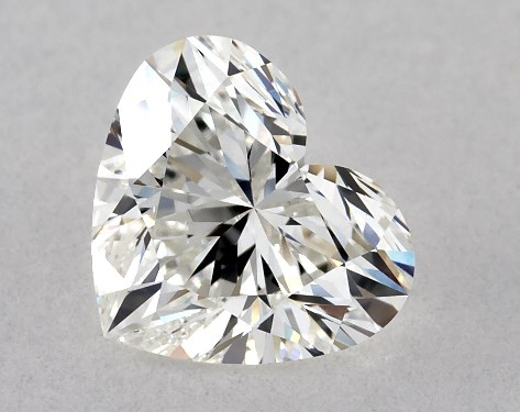 GIA 1.01 Carat H-VS2 Ideal Cut Heart Diamond