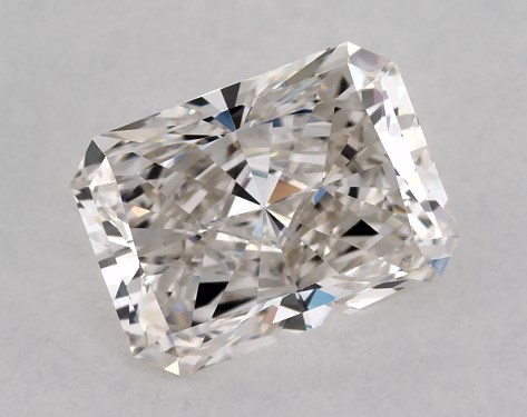 GIA 1.01 Carat H-VS1 Ideal Cut Radiant Diamond