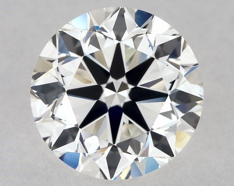 GIA 1.00 Carat H-VVS1 Very Good Cut Round Diamond