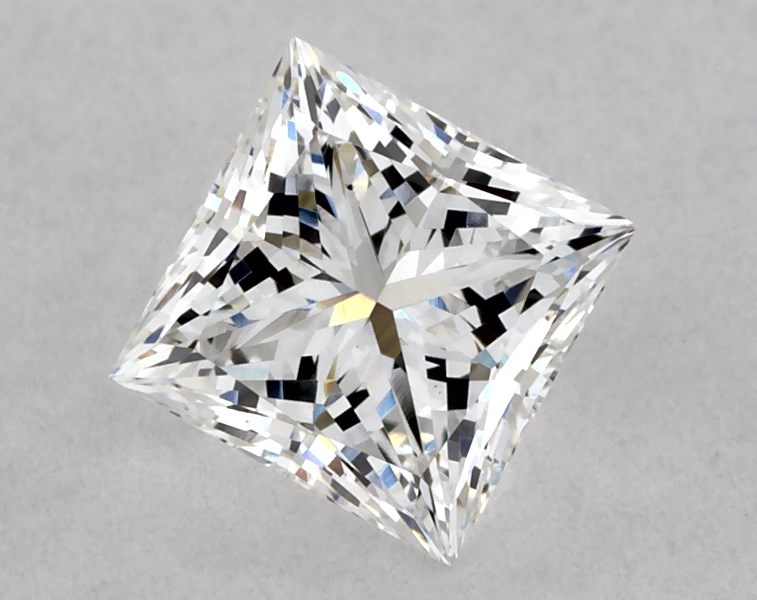 0.81 carat princess diamond, E VS1