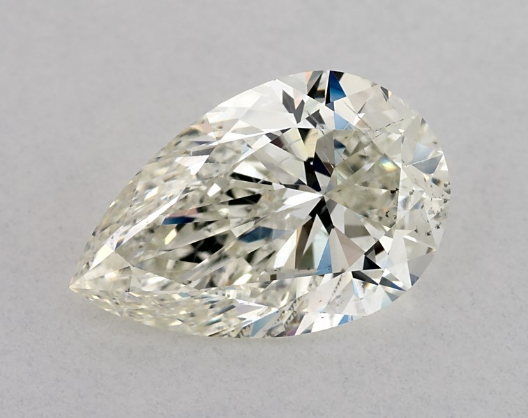 1.71 carat pear diamond, I SI1