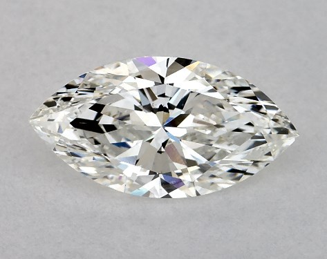 GIA 1.00 Carat H-VS2 Very Good Cut Marquise Diamond