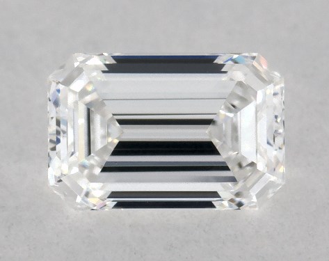 GIA 0.23 Carat D-VS1 Good Cut Emerald Diamond