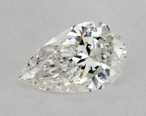 GIA 1.00 Carat H-VS2 Very Good Cut Pear Diamond