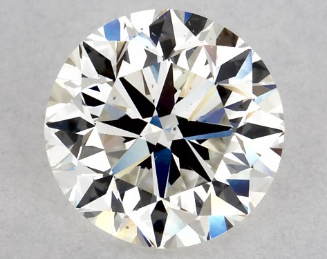GIA 1.00 Carat H-VS2 Very Good Cut Round Diamond