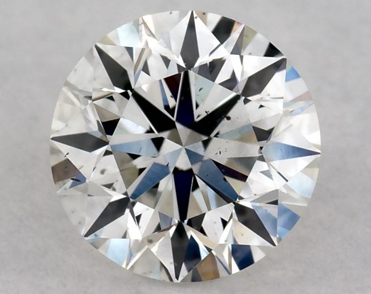 0.59 carat round diamond, I SI1