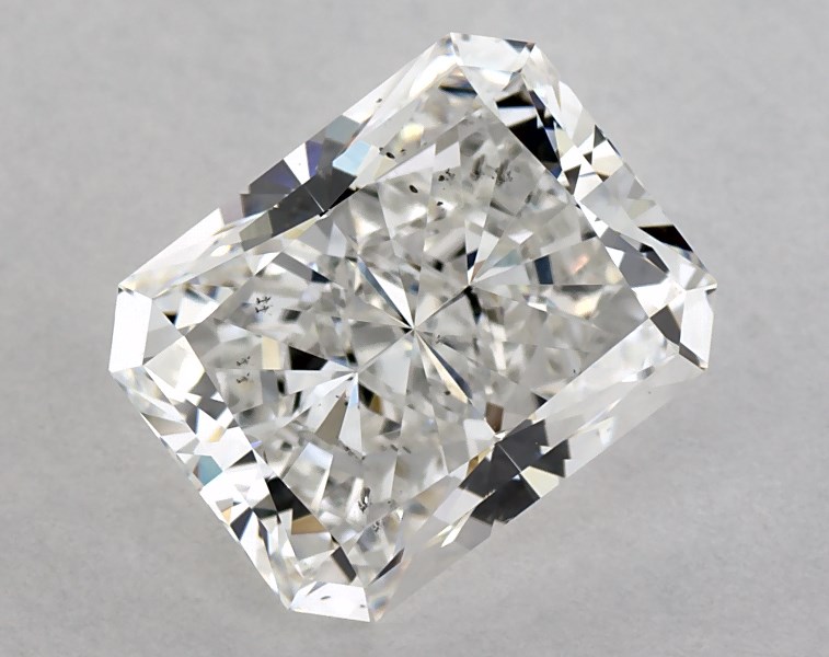 1.51 carat radiant diamond, G SI1