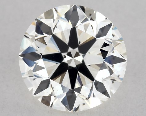 GIA 1.00 Carat K-VS2 Very Good Cut Round Diamond