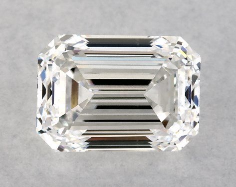 GIA 1.00 Carat G-VS2 Very Good Cut Emerald Diamond