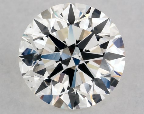 GIA 1.00 Carat I-SI1 Excellent Cut Round Natural Diamond