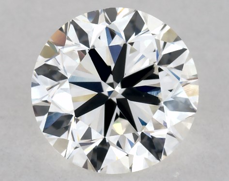 GIA 1.00 Carat H-VS2 Very Good Cut Round Diamond