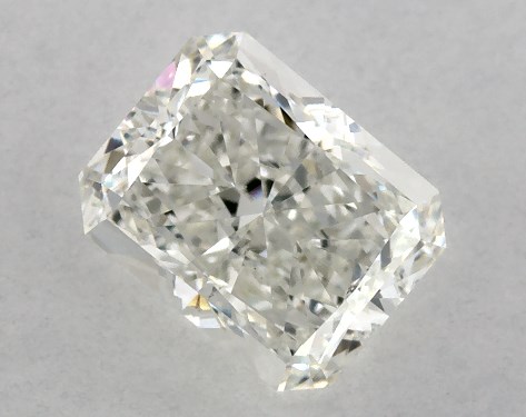GIA 1.00 Carat H-VS2 Ideal Cut Radiant Diamond