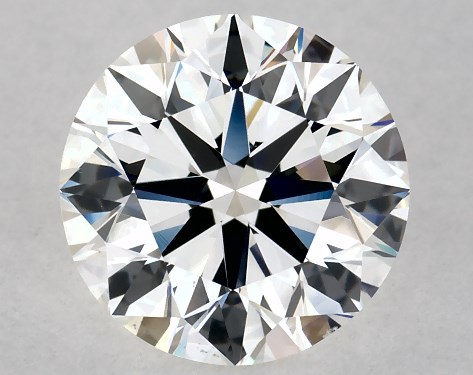 GIA 2.01 Carat H-VS2 Excellent Cut Round Natural Diamond