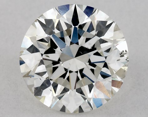 GIA 0.81 Carat I-SI1 Excellent Cut Round Natural Diamond