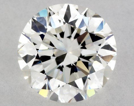 GIA 1.00 Carat H-VS2 Very Good Cut Round Diamond