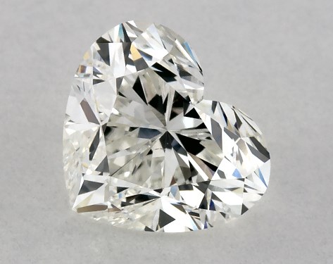 GIA 1.01 Carat H-VS2 Ideal Cut Heart Diamond
